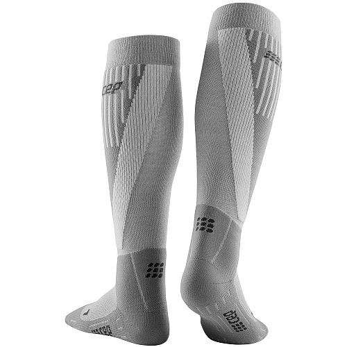 CEP Cold Weather Run Compression Socks Damen | Grey