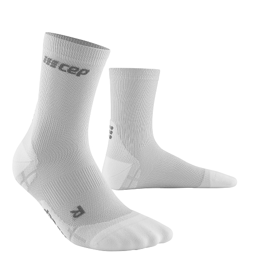 CEP Ultralight Short Cut Compression Socks Herren | Carbon White