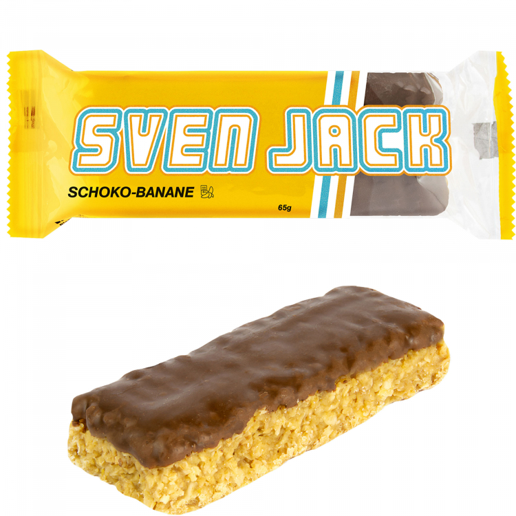 SVEN JACK Energy Oat Bar 65 g Schoko-Banane