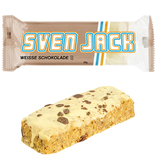 SVEN JACK Energy Oat Bar 65 g Weisse Schokolade