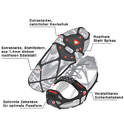 YAKTRAX RUN Schneeketten *Fr sportliches Laufen*