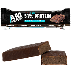 AMSPORT High Protein Bar | 51 % Eiwei