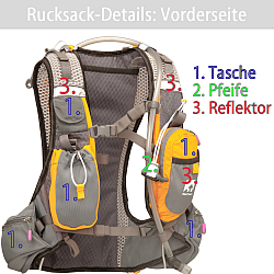 NATHAN Vapor Shape Trinkrucksack | Damen | Nathan Grey