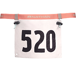 NATHAN Race Number Belt 2.0 Startnummernband | Black