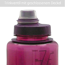 NATHAN Tritan Flasche Super Shot 1,5 Liter *Narrow Mouth*