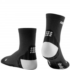CEP Ultralight Short Cut Compression Socks Herren | Black Light-Grey