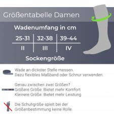 CEP Ski Merino Compression Socks Damen | Black Lime