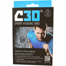 C30 Sport Hygiene Tabs -bakterienfreie Wsche-