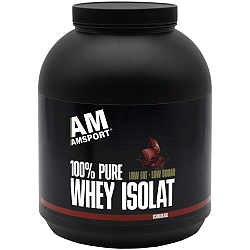 AM SPORT High Premium Whey Protein Shake Isolat *1800g Dose*