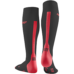 CEP Run 3.0 Compression Socks Damen | Black Red