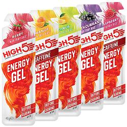HIGH5 Energy Gel Testpaket *Mit und ohne Koffein*