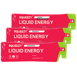 SQUEEZY Liquid Energy Gel Testpaket
