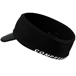 COMPRESSPORT Spiderweb Visor-Headband | Black