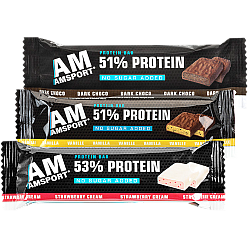 AM SPORT High Protein Bar Testpaket