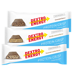 DEXTRO ENERGY Protein Crisp Riegel Testpaket