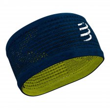 COMPRESSPORT Headband WIDE | Blue Lime
