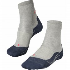 FALKE RU4 Mid Cut Socken Damen | Grau