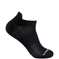 WRIGHTSOCK Coolmesh II Women Low Tab | Dnn | Schwarz