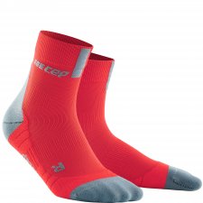 CEP Run 3.0 Short Cut Compression Socks Herren | Lava Grey