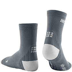 CEP Ultralight Short Cut Compression Socks Damen | Light Grey