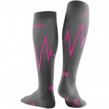 CEP Run 3.0 Compression Socks Damen | Heartbeat Vulkan Flame