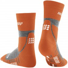 CEP Hiking Merino Mid Cut Compression Socks Herren | Sunset Orange