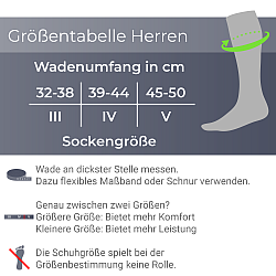 CEP Ski Thermo Compression Socks Herren | Blue
