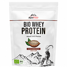 AlpenPower Whey Protein Shake 1000 g Beutel *DE-ÖKO-006*