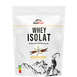 AlpenPower Whey Isolat Protein Shake *500 g Beutel*