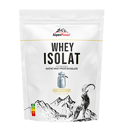 AlpenPower Whey Isolat Protein Shake *500 g Beutel*