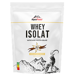 AlpenPower Whey Isolat Protein Shake *1000 g Beutel*