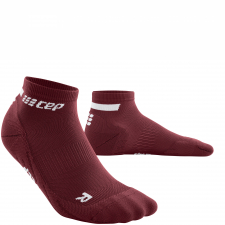 CEP The Run 4.0 Low Cut Compression Socks Herren | Dark Red