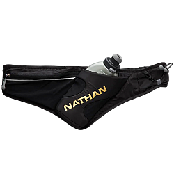 NATHAN Peak Trinkgurt | Black-Gold