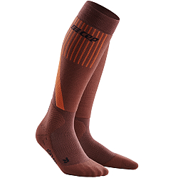CEP Cold Weather Run Compression Socks Damen | Dark Orange