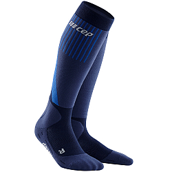 CEP Cold Weather Run Compression Socks Herren | Navy