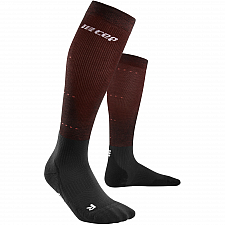 CEP Infrared Recovery Compression Socks Damen | Black Red