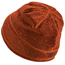 CEP Winter Run Laufmtze | Dark Orange Melange