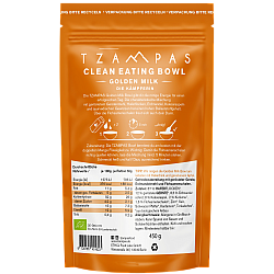 TZAMPAS Clean Eating Bowl Golden Milk l DE-KO-006