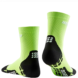 CEP Ultralight Short Cut Compression Socks Herren | Flash Green