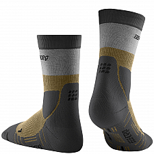 CEP Hiking Light Merino Mid Cut Compression Socks Damen | Sand Grey