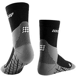 CEP Hiking Light Merino Mid Cut Compression Socks Herren | Black