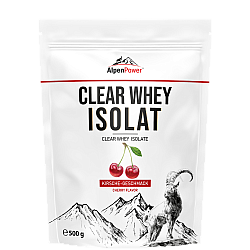AlpenPower Clear Whey Isolat Drink 500 g Beutel *84 % Eiwei*