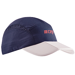 CEP Running Cap | Faltbare Schirmmütze | Dark Blue Cream
