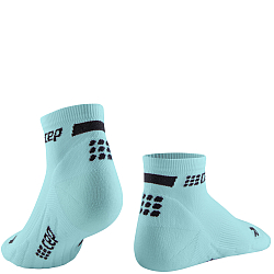 CEP The Run 4.0 Low Cut Compression Socks Herren | Light Blue