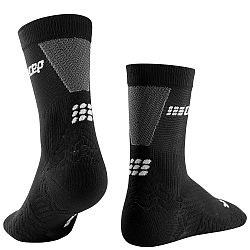 CEP Ultralight Mid Cut Compression Socks Damen | Black Grey