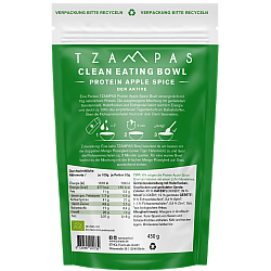 TZAMPAS Clean Eating Bowl l Protein Apple Spice | DE-KO-006