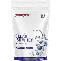 Sponser Clear Iso Whey | Wie ein Softdrink | Laktosefrei