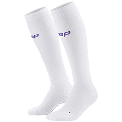CEP Core Run Ultralight Compression Socks Damen | White