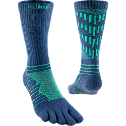 Injinji Ultra Run Crew Zehensocken | Mitteldick | Poseidon