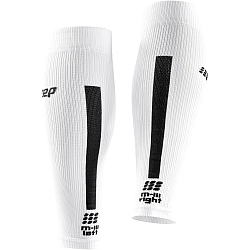 CEP 3.0 Compression Calf Sleeves Damen | White Dark Grey